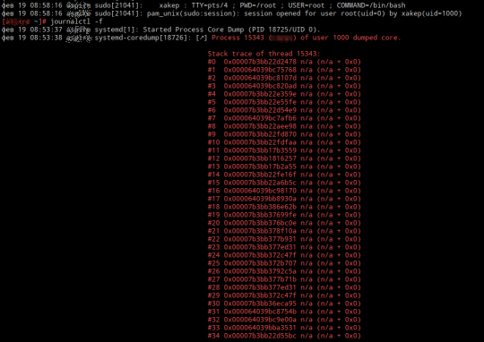 Manjaro linux Spectacle segmentation fault